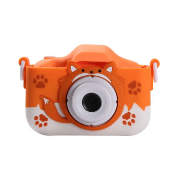 Children's Cartoon Camera 4000W Pixel High-definition Dual Camcorder Capable Of Taking Photos And Recording Mini Digital Camera