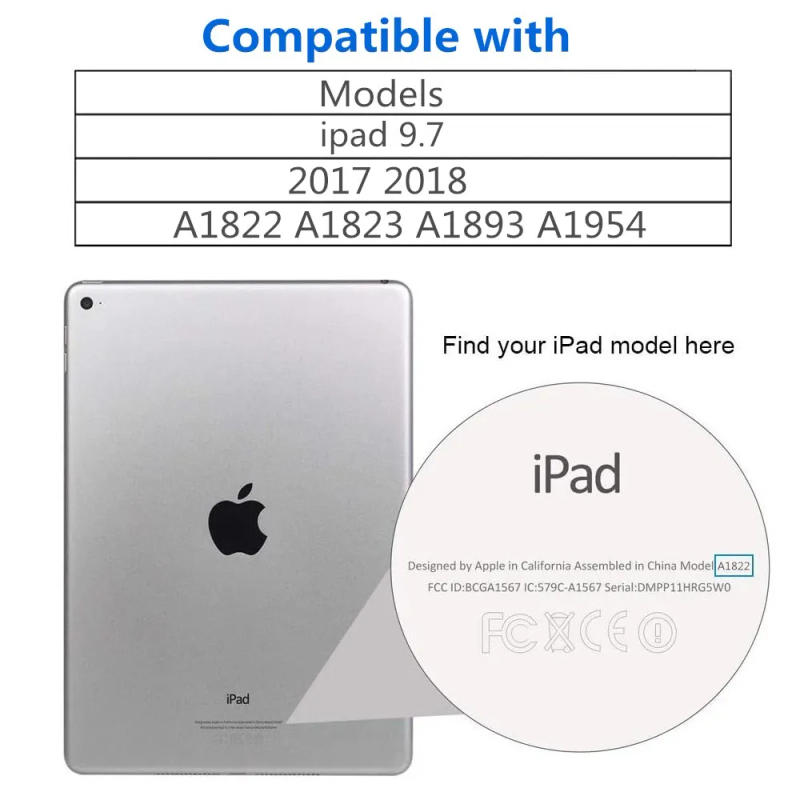 Description Picture 2 of itemFor iPad 9.7 2017 5th Gen A1822 A1823 9.7