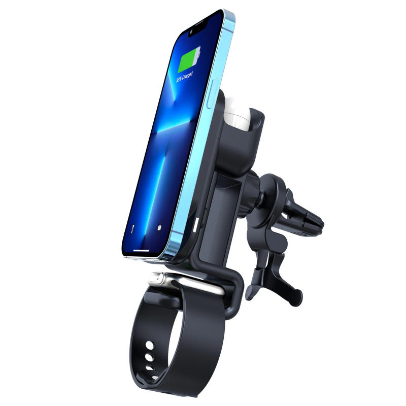 Description Picture 5 of item3 in 1 Magnetic Wireless Car Charger,Car Charging Mount for iPhone/iWatch/AirPods,Car Phone Holder Mount Charger for iPhone14/13