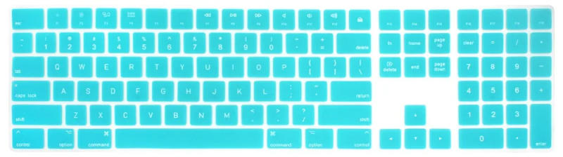 Description Picture 4 of itemFor Apple Magic Keyboard A1843 with Numeric Pad US English Version keyboard Skin Cover Mult