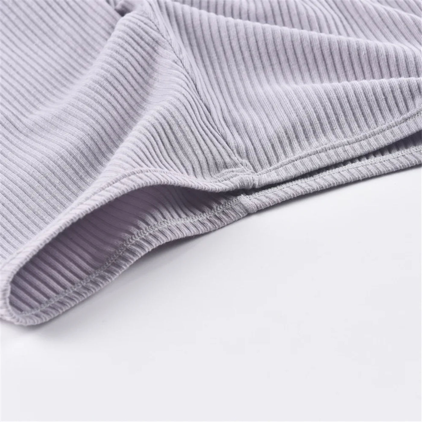Description Picture 5 of itemWomen Safety Short Pants Lingerie Panties Security Ribbed Striped Seamless Elastic Underwear Boxer Shorts