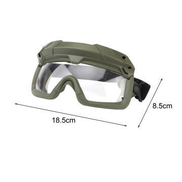 Tactical Goggles Anti-Fog with Micro Fan Outdoor Airsoft Protective Military Motocycle Goggle Safety Eyewear for Hunting