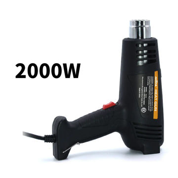 220V 2000W Industrial Hot Air Gun Two Gear Temperature Regulating Automobile Film Baking Gun Plastic Thermostatic Welding Gun