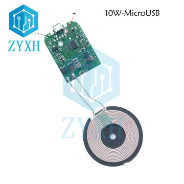 15W 10W 7.5W 5W Tyce C Micro USB Wireless Charger Transmitter Module Circuit Board QC/PD/QI Standard Fast Charging For iPhone