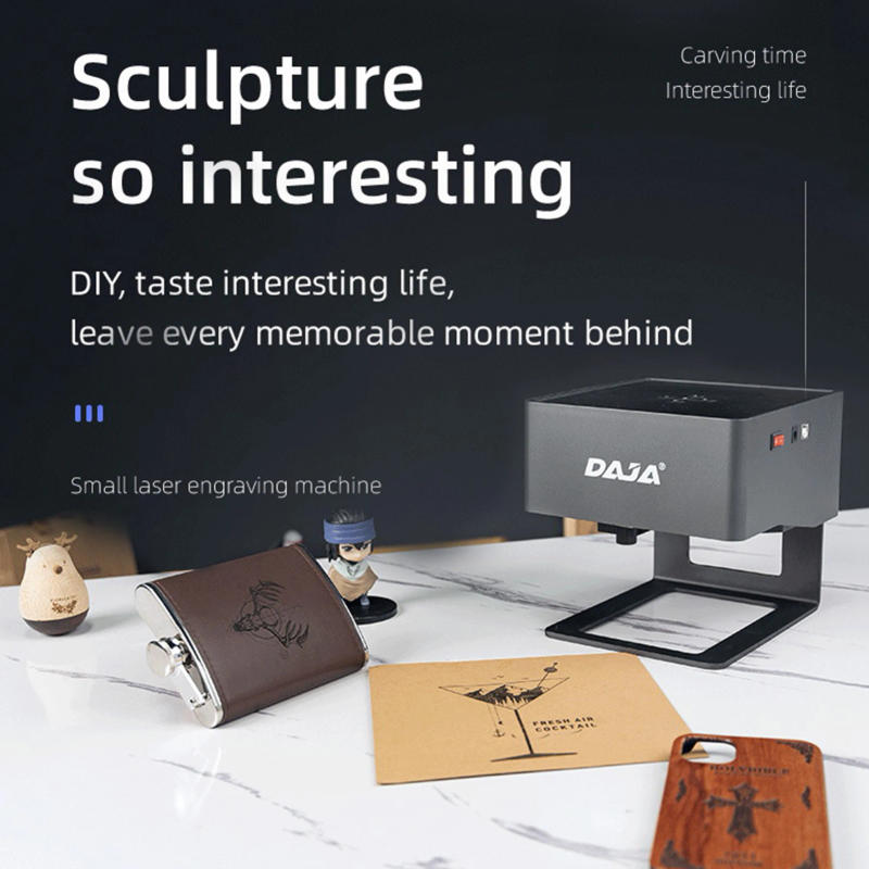 Description Picture 5 of itemDAJA  DJ6 Laser Engraver CNC DIY Laser Marking Machine 3000mw Fast Mini Logo Mark Printer Cutter Woodworking Wood Plastic Bamboo