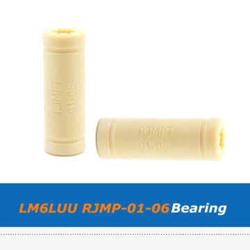 2pcs/lot Plastic Lengthen LM6LUU RJMPT-01-06 Linear Ball Bearing Bush Bushing for CNC UTMK Reprap 3D Printer Parts