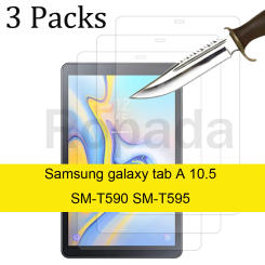 3PCS Glass screen protector for Samsung Galaxy Tab A 10.5 SM-T590 SM-T595 tablet protective film
