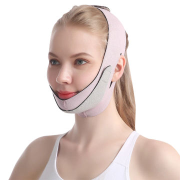 EMS Face Slimming Bandage V Line Face Shaper Women Chin Cheek Lift Up Belt Facial Massager Strap Face Skin Care Tools Beauty
