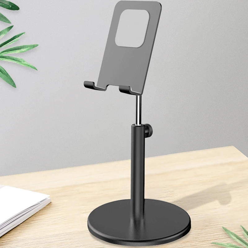 Description Picture 4 of itemAdjustable Height Aluminum Tablet Stand Phone Holder Display Desktop 4-12.9 Inch Cell Mobile For Ipad Pro Iphone 14 Xiaomi Pad