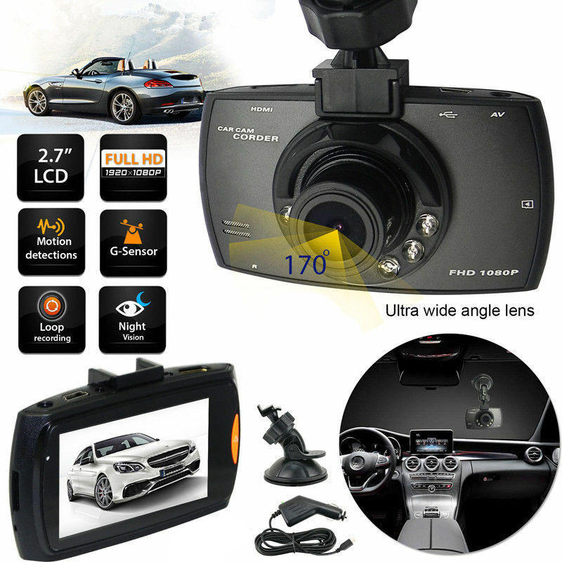 Description Picture 3 of itemHD 2.2inch LCD 1080P Car DVR Vehicle Camera Video Recorder Night Vision  Cam HD 2.2inch LCD 1080P Night Vision Invisible