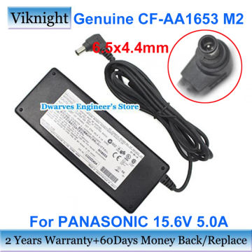 Genuine For PANASONIC CF-AA6502A2S CF28 CF-52PFN32PE AC Adapter CF-AA1653 M2 15.6V 5.0A Laptop Charger CF-AA1653 SEB100P3-15.6A