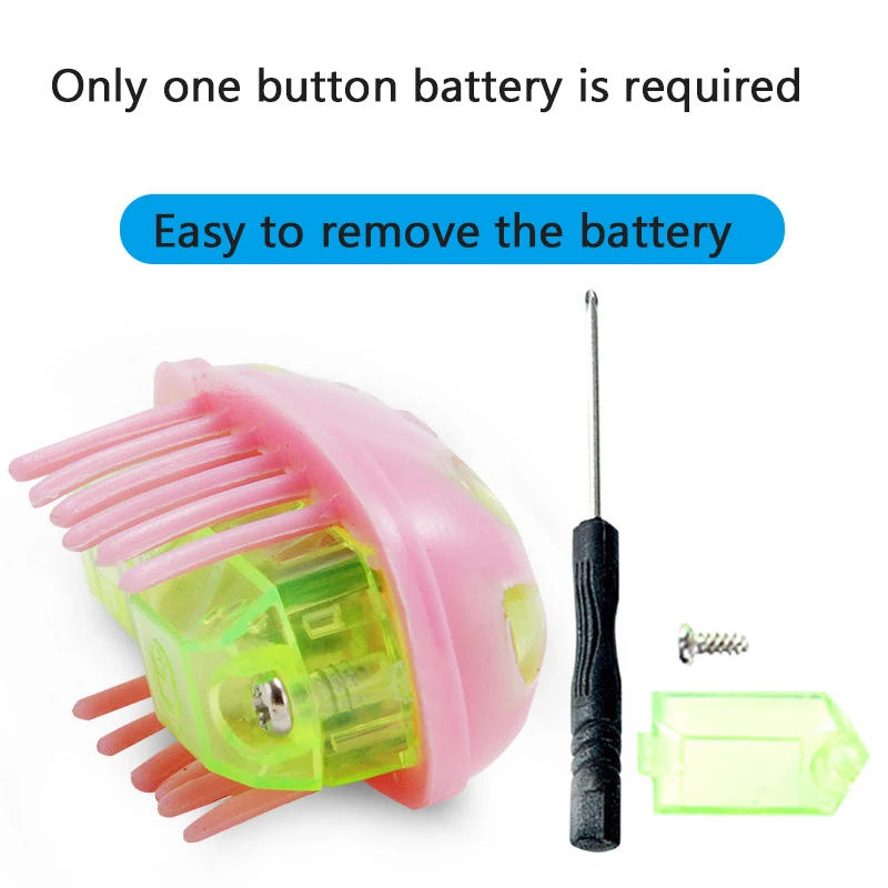 Description Picture 4 of itemPet Interactive Electric Bug Cat Toy Cat Escape Obstacle Automatic Flip Toy Battery Operated Vibration Pet Beetle Playing Toy