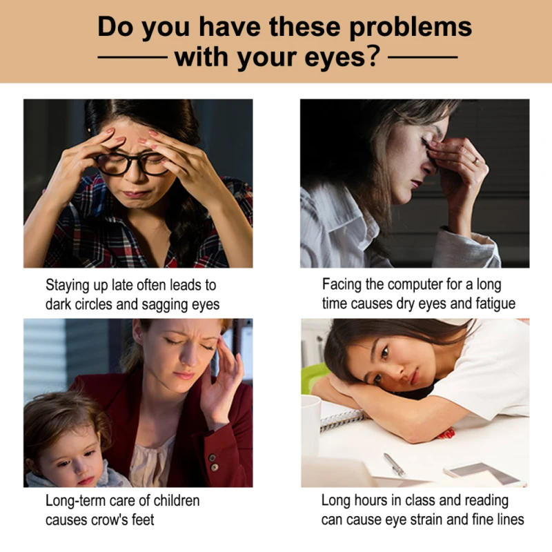 Description Picture 3 of itemSEFUDUN's New Coffee Eye Lifting Serum Smoothes Dark Circles, Moisturizes, Soothes And Anti-wrinkle Eye Care Anti-Aging