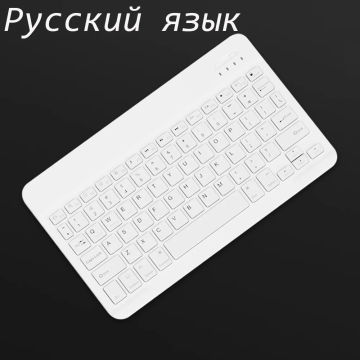 Bluetooth Keyboard For Xiaomi Huawei Samsung Ultra thin Portable Ultra Thin Spanish Portugal French USB For iOS Android Windows