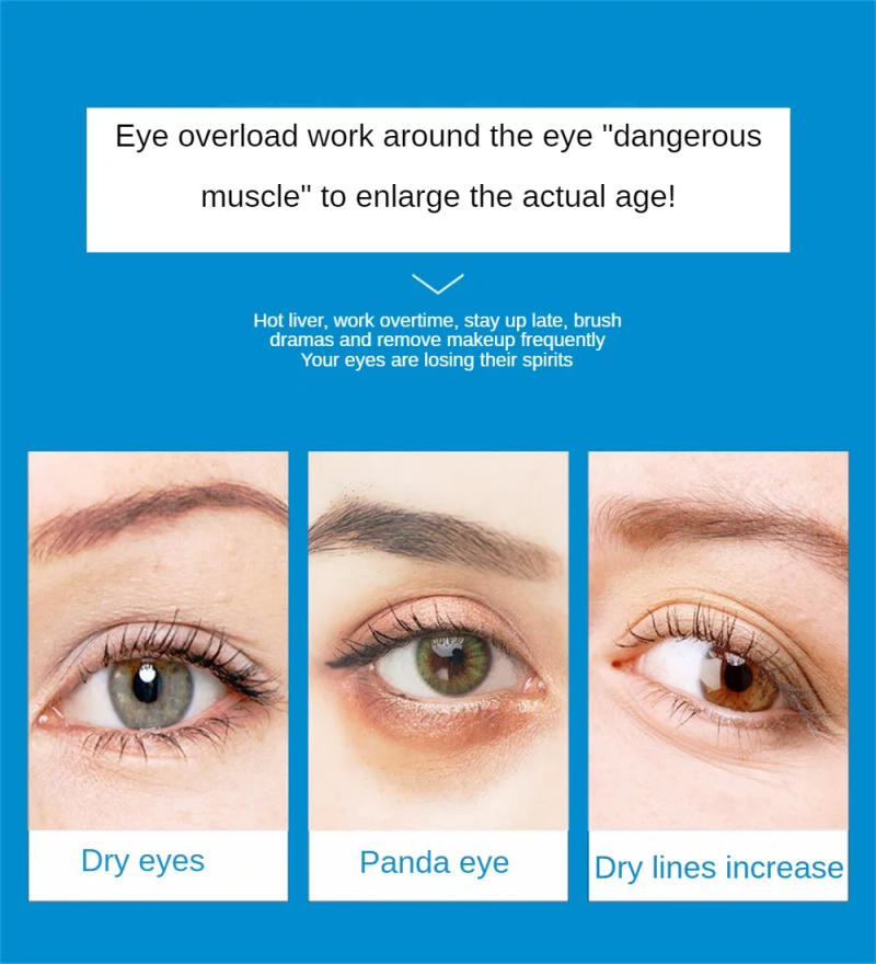 Description Picture 3 of item60/2Pcs Clear And Moisturizing Eye Patches Eye Mask Hyaluronic Acid Collagen Crystal Eye Care Beauty Mask Skin Care Products