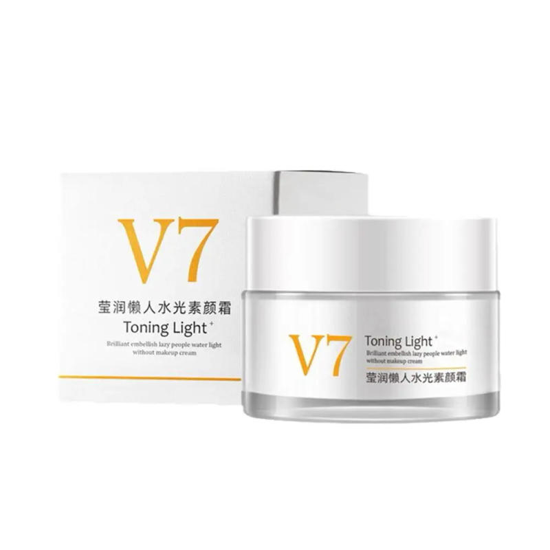Description Picture 2 of item50g V7 Toning Light Face Cream Brighten Skin Tone Fade Blemishes Greasy Non Hydrating Anti Creams Moisturizing Aging Whiten H5U9