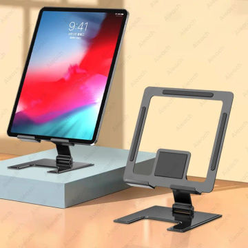 Tablet Stand, Tablet Holder for iPad, Adjustable Portable Multi Angle Premium Metal Desktop Stand for 4.7