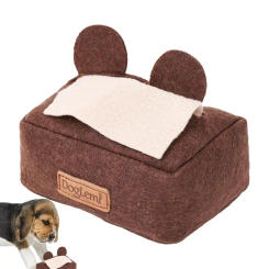 Dog Sniffing Toys Hide And Seek Tissue Box Snuffle Dog Toy Interactive Treat Dog Feeder Pet Toys Nosework Training Toy For Cats