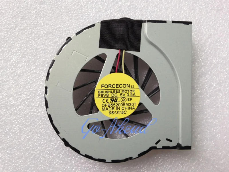 Description Picture 6 of itemNew CPU Cooler Fan For HP DV7-4000 4301SG DV6-3000 4000 HASEE A560P K580P DFB552005M30T F9V8 610777-001 631743-001 604787-001