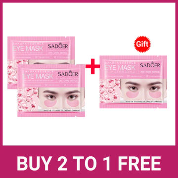 Collagen Eye Mask Anti-Wrinkle Eye Patches Fade Fine Lines Remove Dark Circle Bag Anti-Puffiness Moisturizing Brighten Skin Care