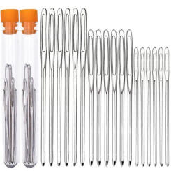 9 PCS Sewing Accessories Large Eye Blunt Sewing Needles Cross Stitch Knitting Needle Handmade Leather Embroidery Thread Needle