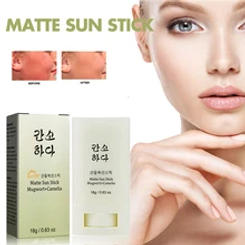 Korea Matte Sunscreen Stick Summer Refreshing Non-Sticky UV Protection Moisturizing And Repairing Facial Skin Sunscreen 2023New