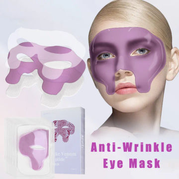 Snake Venom Peptide Eye Mask Anti-Wrinkle Anti-Aging Firming Moisturizing  Eye Patches Fade Dark Circles Remove Puffy Eye Care