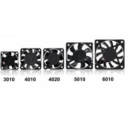 30mm 40mm 50mm 60mm Fan DC 5V 12V 24V 2Pin USB Brushless Cooling Fan for 3D Printer PC Computer Case Motherboard DIY