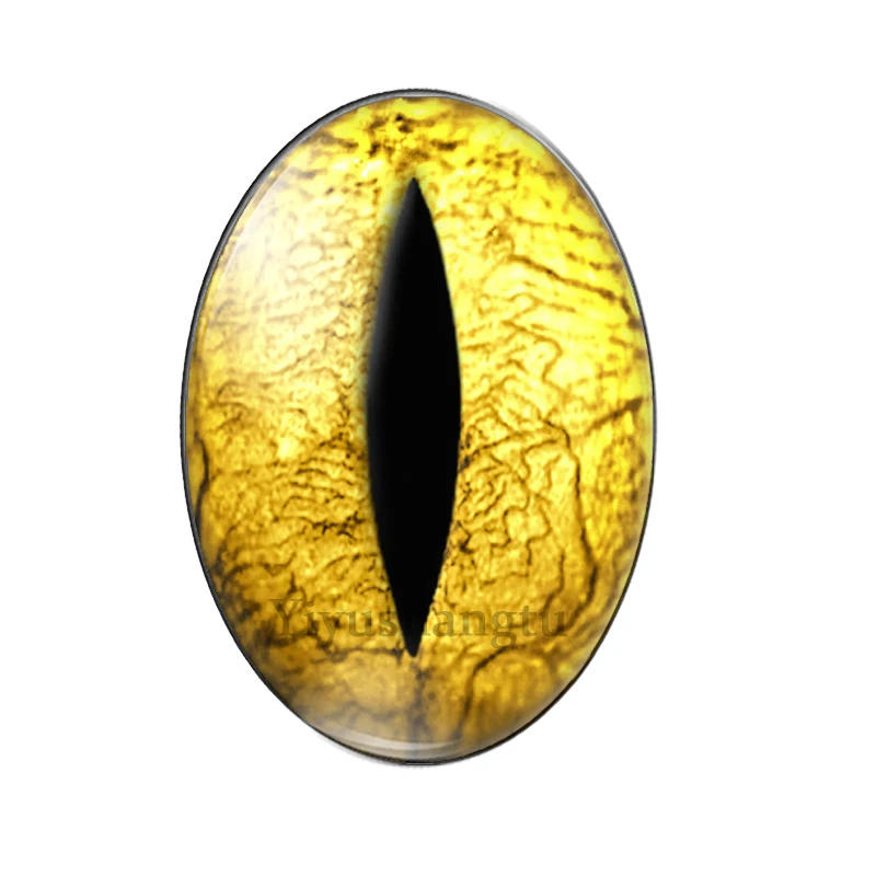 Description Picture 6 of item10pcs Dragon Cat Eyes Cameo Pendant Setting 13x18mm/18x25mm/30x40mm Oval photo glass cabochon demo flat back Making findings