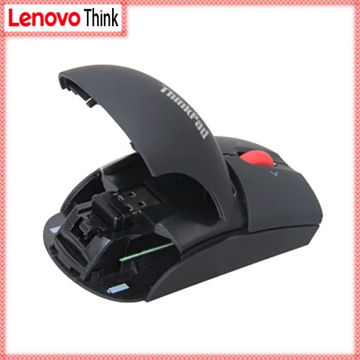 Lenovo Thinkpad Wireless Laser Small Black Notebook Mouse Laptop Home Office Portable Classic with USB Receiver 4Y51A24585