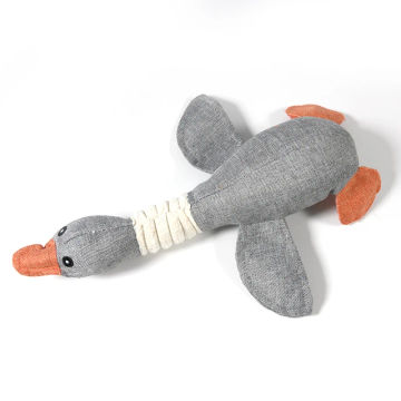 Dog Toys Wild Goose Sounds Toy Cleaning Teeth Puppy Dogs Chew Supplies Training Household Cute Soft Dogs Chew Toys with Squeaker