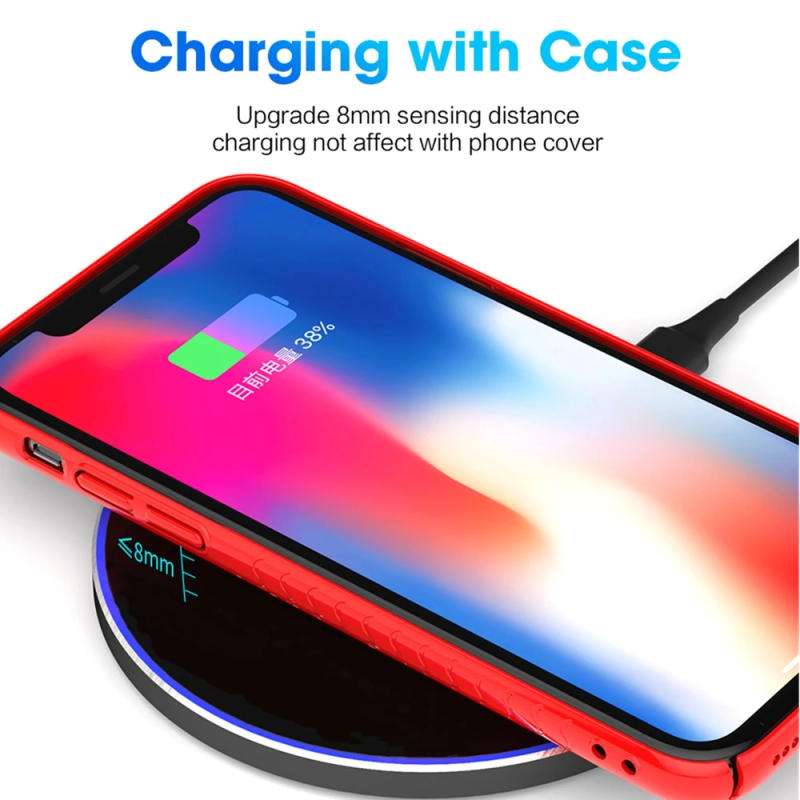 Description Picture 4 of item30W Fast Wireless Charger Pad for iPhone 14 13 12 11 XS Pro Max XR X 8 Plus For Samsung S22 S21 S20 Iconic Brand 13 Induction Charging