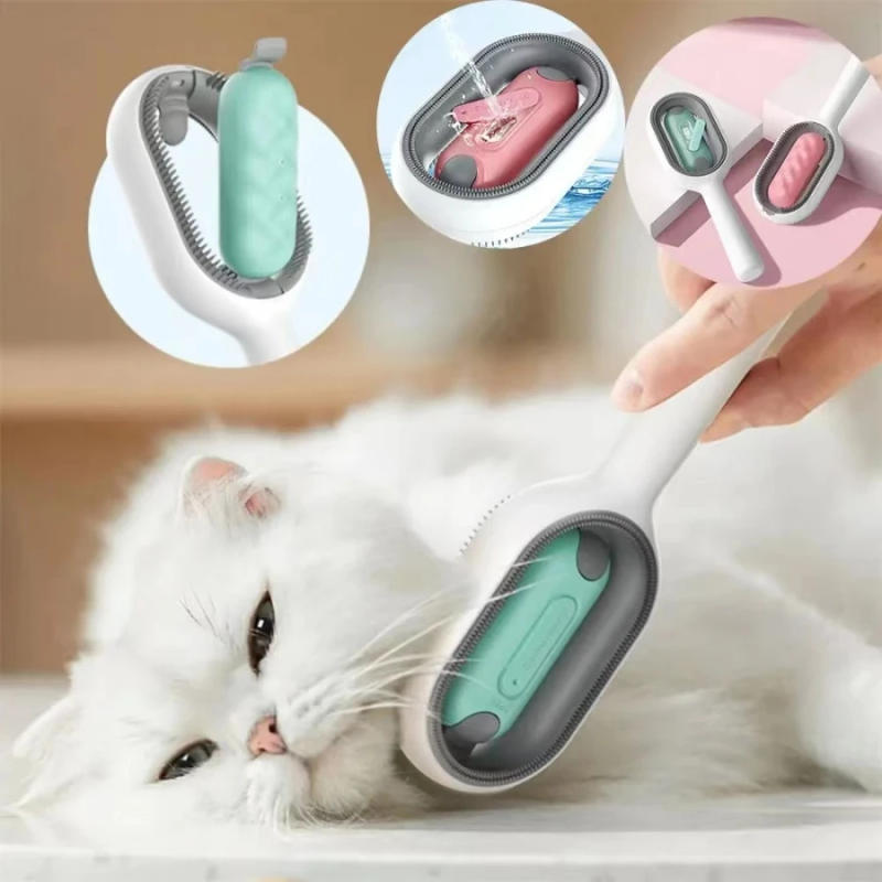 Description Picture 5 of itemPet Hair Cleaner Brush Cats Hair Removal Comb With Water Tank Grooming Wash Cleaner Brush