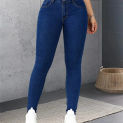 Women Stretch Skinny Jeans Lady Slim Fit Pencil Jeans Girls Leggings Straight Leg Denim Pants Blue Gray Black Sexy Long Trousers