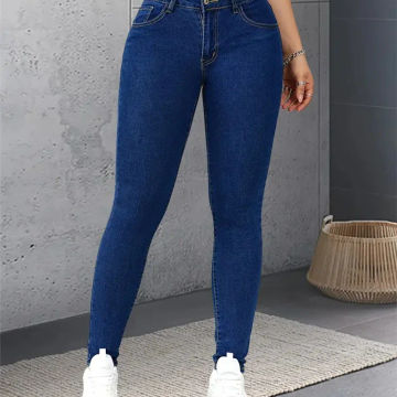 Women Stretch Skinny Jeans Lady Slim Fit Pencil Jeans Girls Leggings Straight Leg Denim Pants Blue Gray Black Sexy Long Trousers