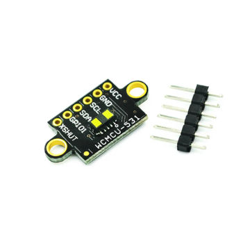 5pcs VL53L1X VL53LO Laser Ranging Flight Time Sensor Module Distance 400cm Measurement Extension Board Module CJMCU-531