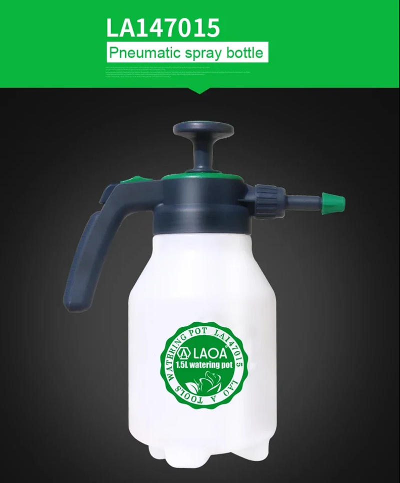 Description Picture 4 of itemLAOA 1.5L 2.0L High Pressure Watering Pot Water Pump Rotating Nozzle  Spray Bottle for Spray Disinfectant Wash Car Garden Tools
