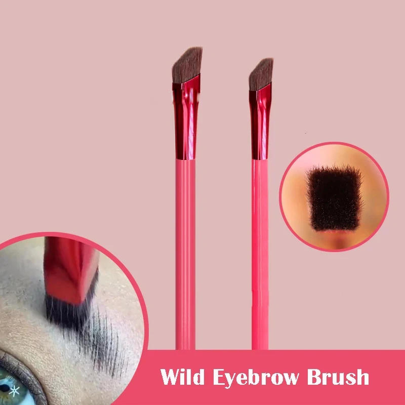 Description Picture 3 of item2023 Wild Eyebrow Brush Hairline Brush Styling Tool Eyebrow Painting Square Hair Women Beauty Portable Makeup Brushes Cosmetics