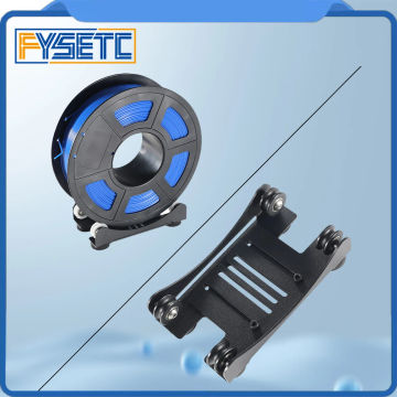 FYSETC 3D Printer Filament Spool Holder Adjust Bracket For Filament Reel Holder Material ABS PLA Extruder Rack Roller Parts