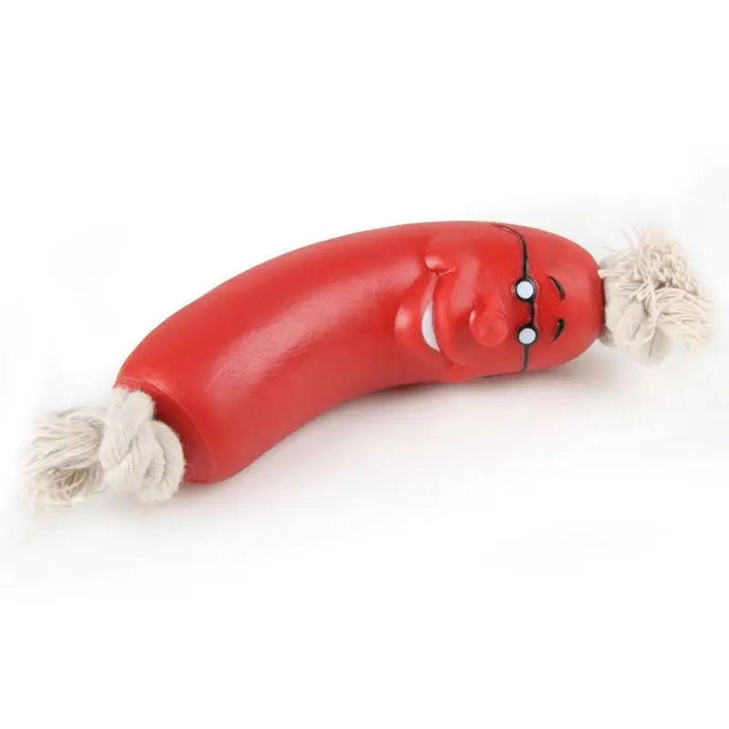 Dog Toys Funny Sausage Shape For Puppy Dog