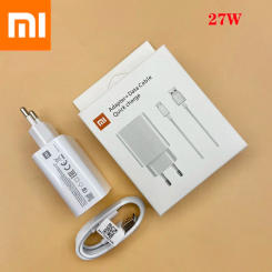 XIAOMI Mi Fast Charger 27W QC4.0 Quick Turbo Charge Adapter USB Type C Cable for Mi 9 9se 8 9T Pro Redmi K20 Note xiaomi 8T 7