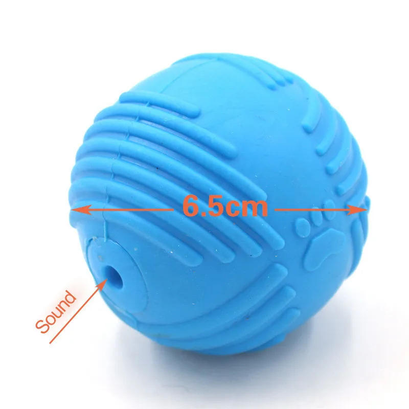 Description Picture 3 of item1PCS Pet Toys for Small Dogs Rubber Resistance To Bite Dog Toy Teeth Cleaning Chew Training Toys Pet Supplies Puppy Dogs Cats