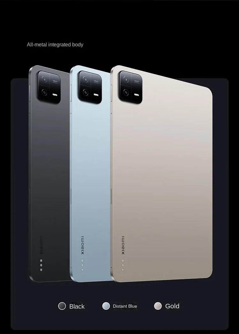 Description Picture 4 of itemXiaomi Mi Pad 6 PRO English version Tablet Snapdragon 8+ 11 Inch 144Hz 2.8K Display 8600mAh 67W Fast Charger Android 13 MIUI 14