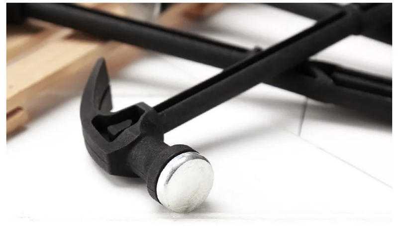 Description Picture 3 of item1pcs Mini Claw Hammer For Woodworking Nail Puncher Small metal Iron Hammer Watch Repair Home Emergency Safety Escape Hand Tools