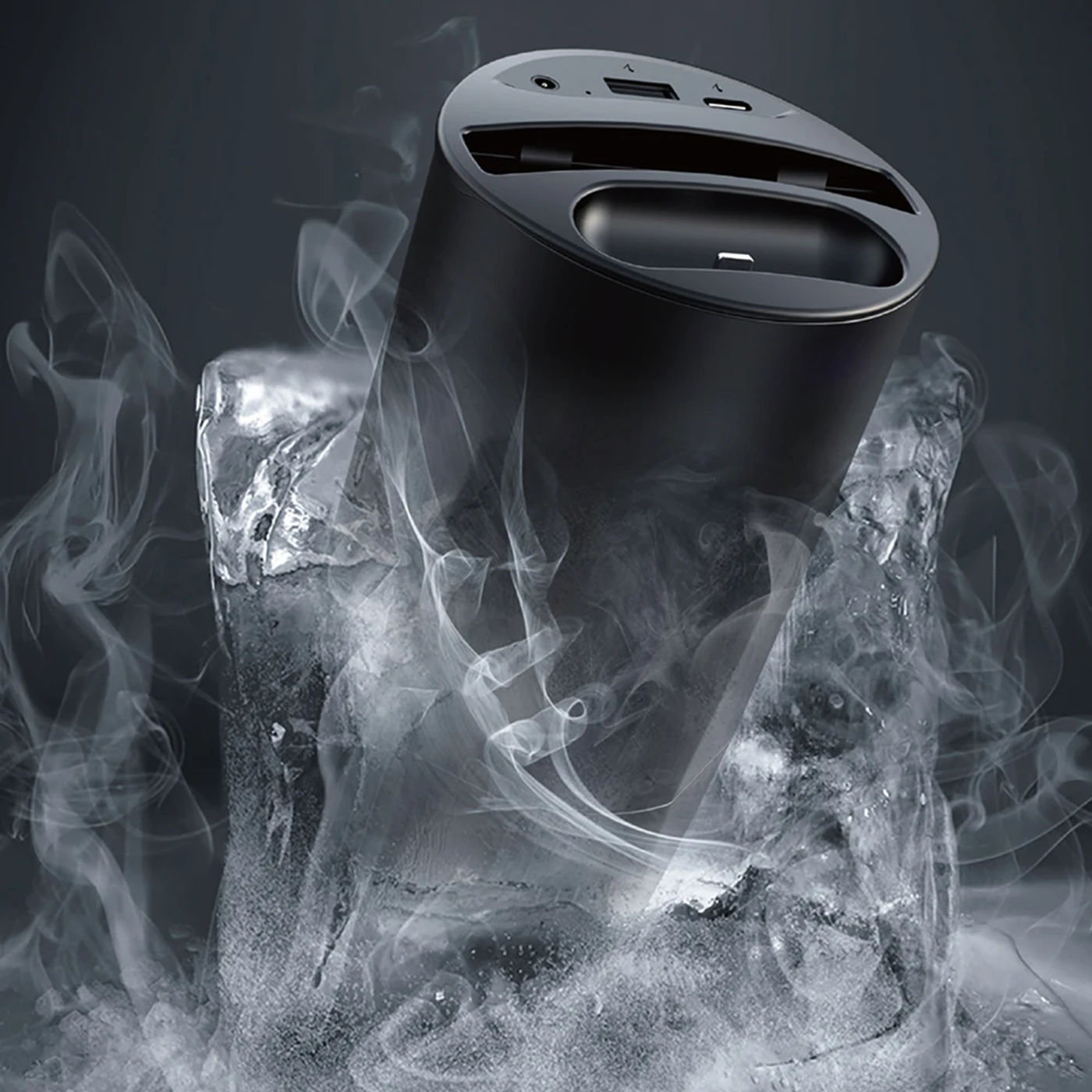 Description Picture 5 of itemCup Wireless Charger Car Charger Holder for Airpods 2/3/iPhone 15/14/13/12/XR/X QI Car Cup Holder Wireless Charger for Xiaomi