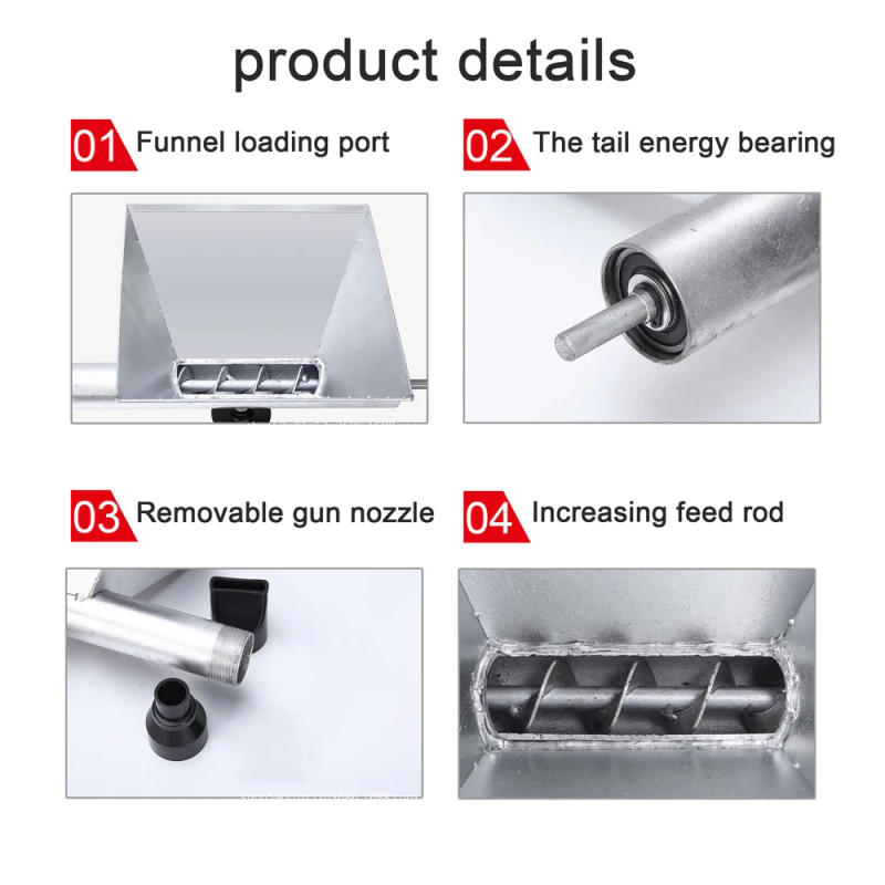 Description Picture 4 of itemPortable Electric Cement Filling Machine Handheld Door Window Grouter Household Cement Grouting Machine