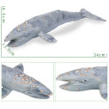 Big Size Soft Rubber Sea Life Simulation Action Figure Animal Model Toys for Children Kids Whale Figures Collection Educational