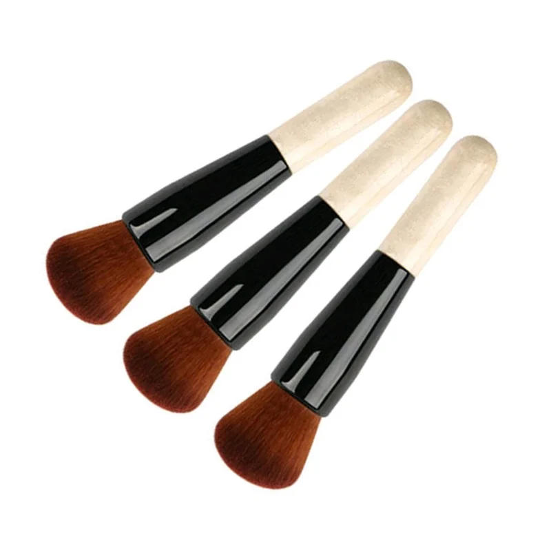 Description Picture 6 of itemLuxury Champagne Makeup Brushes Flat Top Foundation Brush Large Face Brush Repair Brush Contour Brush for Liquid Cream Powder