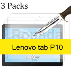 3PCS Glass screen protector for lenovo P10 TB-X705 tablet protective film