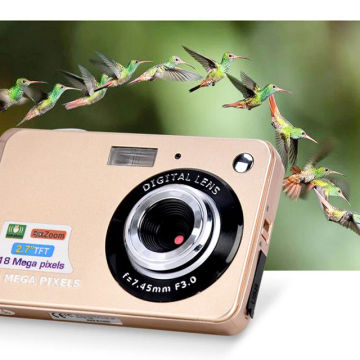 Children's Digital Camera Retro 18MP Video Camcorder For Photography Compact Photo Recorder 2.7